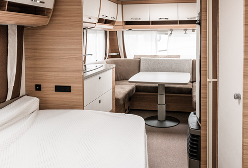 Interior of a motorhome – Comfort and modern space design